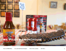 Tablet Screenshot of mspiggiessmokehouse.com